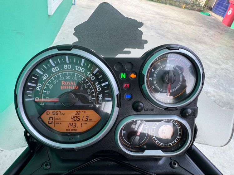 Royal enfield HIMALAYAN411 สีขาว ปี18จด21 วิ่ง 4,000โล รูปที่ 12