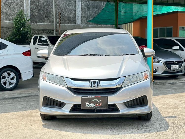 Honda City 2015 1.5 V Plus i-VTEC Sedan เบนซิน ไม่ติดแก๊ส เกียร์อัตโนมัติ เทา รูปที่ 2