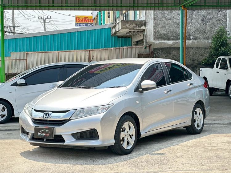 Honda City 2015 1.5 V Plus i-VTEC Sedan เบนซิน ไม่ติดแก๊ส เกียร์อัตโนมัติ เทา รูปที่ 3