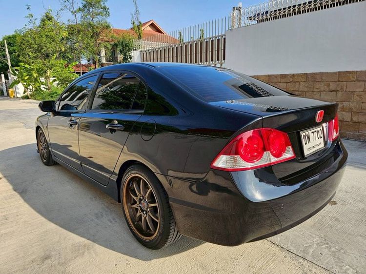 Honda Civic 2007 1.8 S i-VTEC Sedan เบนซิน ไม่ติดแก๊ส เกียร์อัตโนมัติ ดำ รูปที่ 4