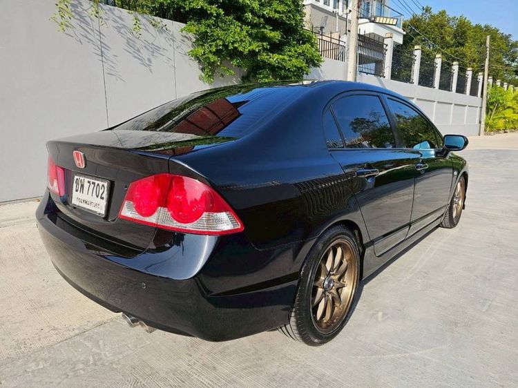 Honda Civic 2007 1.8 S i-VTEC Sedan เบนซิน ไม่ติดแก๊ส เกียร์อัตโนมัติ ดำ รูปที่ 3
