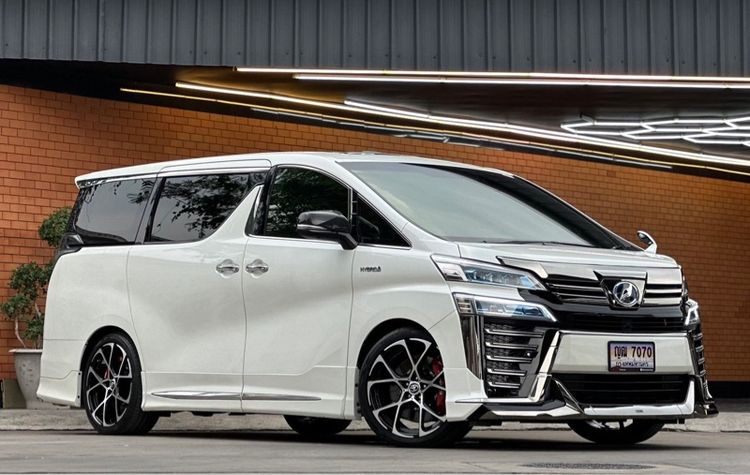 Toyota Vellfire 2018 2.4 Z G Edition Utility-car ไฮบริด ไม่ติดแก๊ส เกียร์อัตโนมัติ ขาว รูปที่ 3
