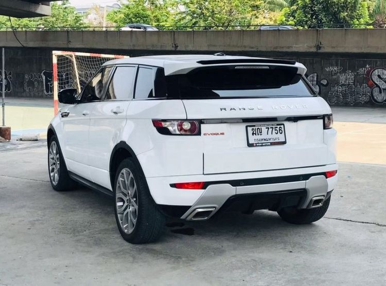 Land Rover Range Rover Evoque 2012 รุ่นย่อยอื่นๆ Utility-car ดีเซล ไม่ติดแก๊ส เกียร์อัตโนมัติ ขาว รูปที่ 4