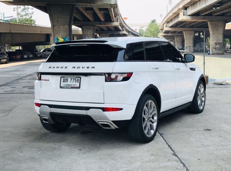 Land Rover Range Rover Evoque 2012 รุ่นย่อยอื่นๆ Utility-car ดีเซล ไม่ติดแก๊ส เกียร์อัตโนมัติ ขาว รูปที่ 2
