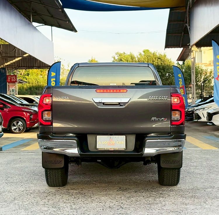 Toyota Hilux Revo 2021 2.4 Prerunner Mid Pickup ดีเซล ไม่ติดแก๊ส เกียร์อัตโนมัติ เทา รูปที่ 4