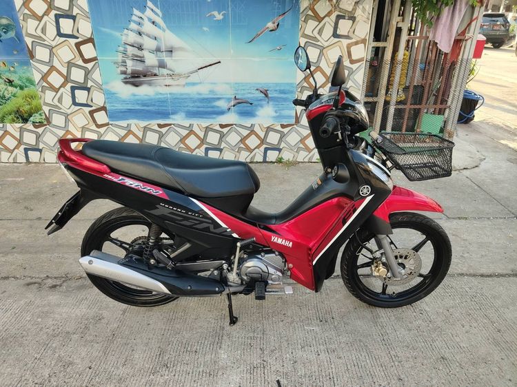 🛵ยังไงก็ขาย Finn ปี 64 เครื่องดี สีสวย สตาร์ทมือ เล่มชุดโอนครบ+เปลี่ยนถ่ายน้ำมันเครื่องฟรี ส่งฟรี30 ก.ม รูปที่ 3