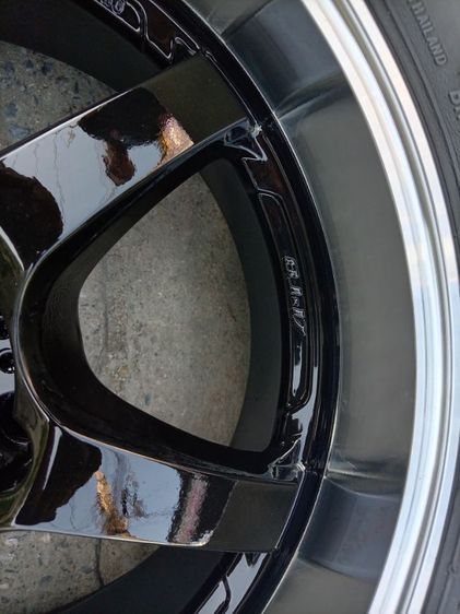 แม็ก Lenso rt7 กว้าง 8 นิ้ว ขอบ 17 พร้อมยางปี 22 รูปที่ 5