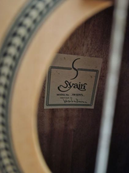 ขายกีต้าร์ S.yairi YM-02 NTL Mini Acoustic Guitar กีต้าร์พกพา รูปที่ 4