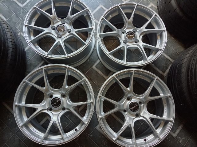 15" แม็ก Lenso ขอบ 15 กว้าง 7.5 สีบรอนซ์