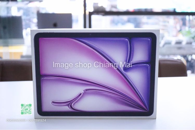 Apple 256 GB iPad Air 7 11 นิ้ว M3 Wi-Fi + Cellulra 256GB Purple มือ 1 