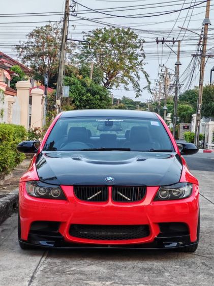 BMW Series 3 2008 320i Sedan เบนซิน เกียร์อัตโนมัติ แดง รูปที่ 3