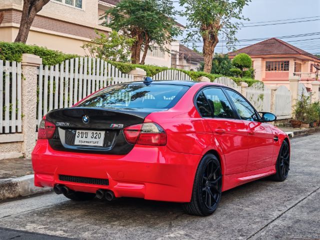 BMW Series 3 2008 320i Sedan เบนซิน เกียร์อัตโนมัติ แดง รูปที่ 4