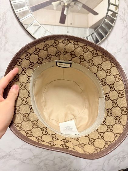 หมวก gucci bucket hat size m รูปที่ 2