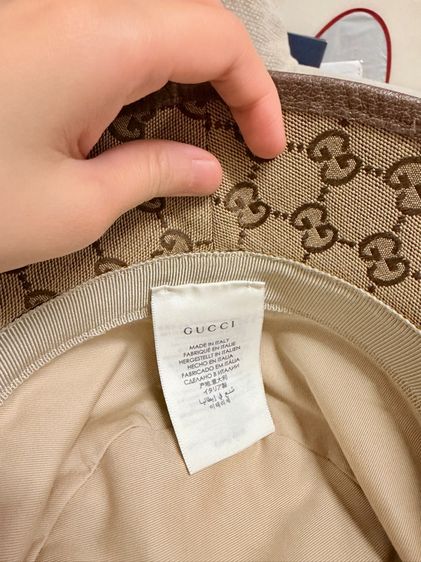 หมวก gucci bucket hat size m รูปที่ 4