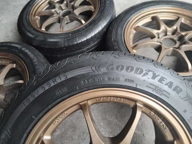 ce 28 สีน้ำตาลพร้อมยาง 195 55 15 b20 รูปที่ 5