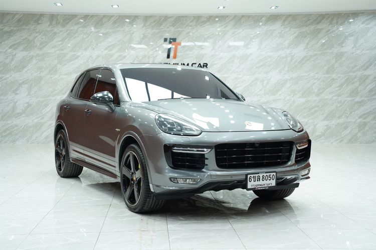 รถ Porsche Cayenne 3.0 V6 Hybrid สี เทา
