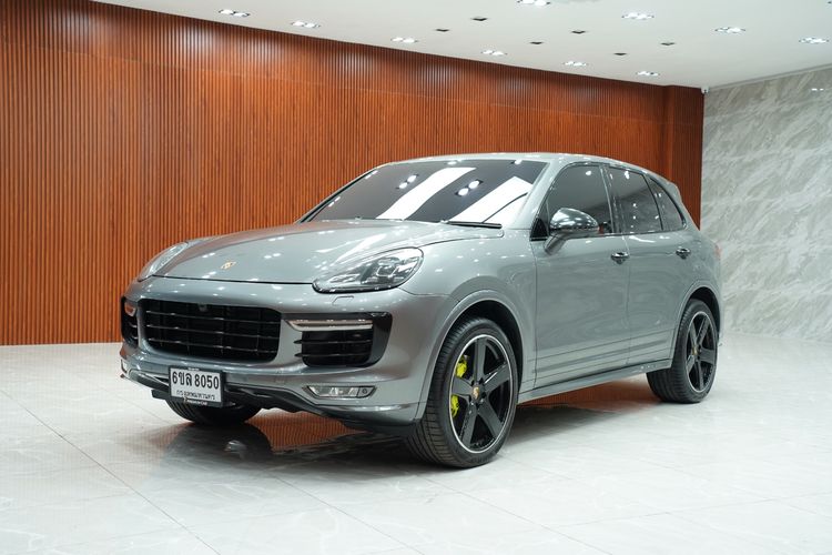 Porsche Cayenne 2016 3.0 V6 Hybrid Utility-car ไฮบริด เกียร์อัตโนมัติ เทา รูปที่ 4