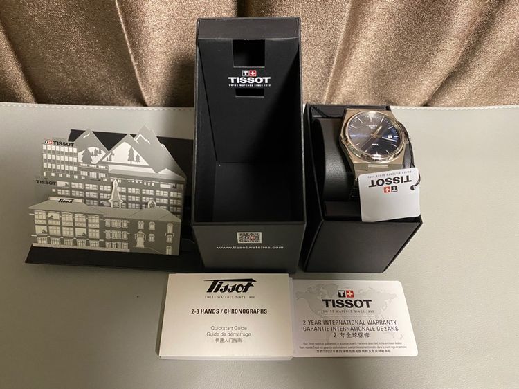 ขายนาฬิกา Tissot PRX Quartz Blue Dial รูปที่ 2