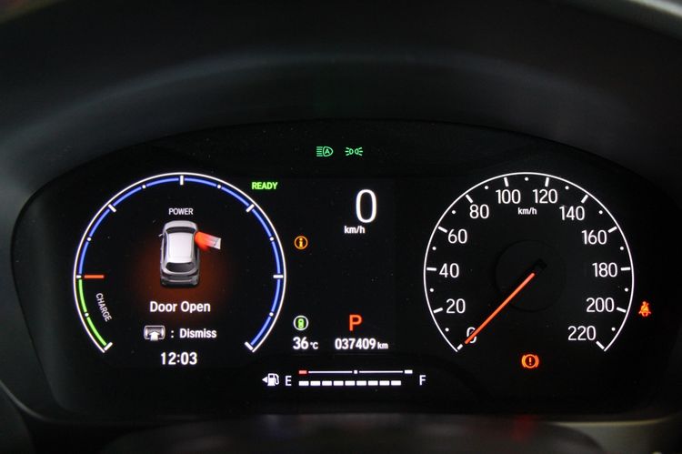 Honda City 2022 1.5 e:HEV RS Sedan ไฮบริด ไม่ติดแก๊ส เกียร์อัตโนมัติ น้ำเงิน รูปที่ 4