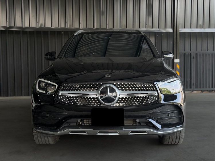 Mercedes-Benz GLC-Class 2021 GLC300 Utility-car ปลั๊กอินไฮบริด (PHEV) เกียร์อัตโนมัติ ดำ รูปที่ 2