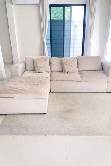 โซฟา 3 ที่นั่ง และ สตูล ขนาด 240 x170 cm. แยก 4 ชิ้น รูปที่ 2