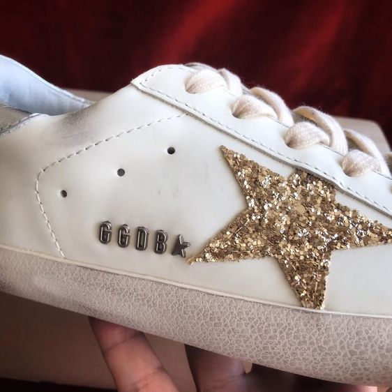 Golden Goose Super-Star leather sneakers รูปที่ 3