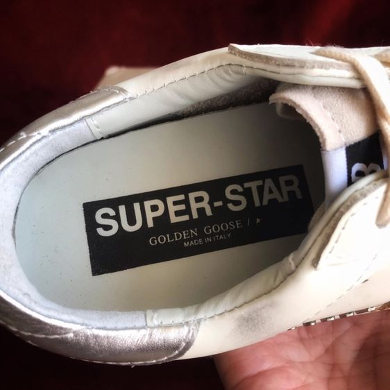 Golden Goose Super-Star leather sneakers รูปที่ 7