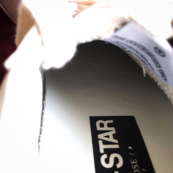 Golden Goose Super-Star leather sneakers รูปที่ 9