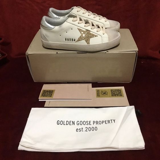Golden Goose Super-Star leather sneakers รูปที่ 15
