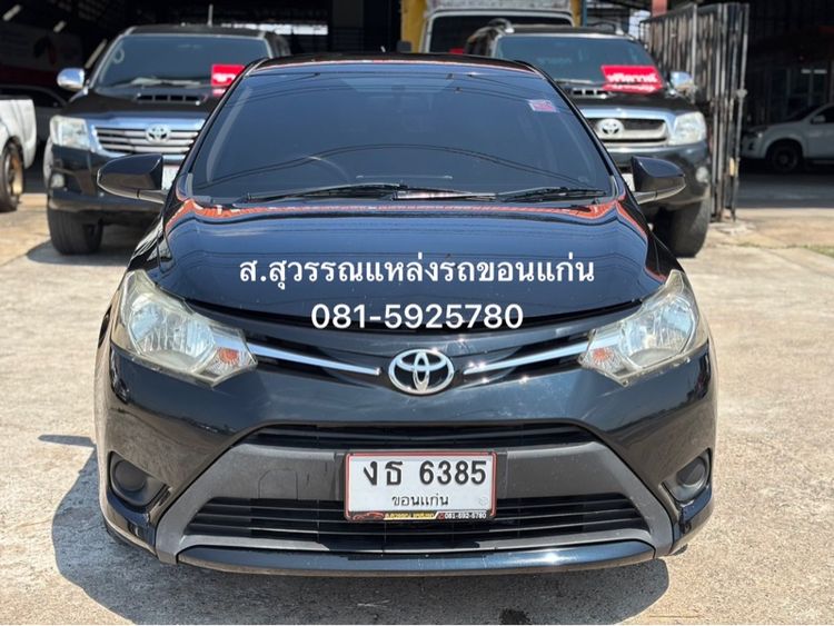 รถ Toyota Vios 1.5 J สี ดำ