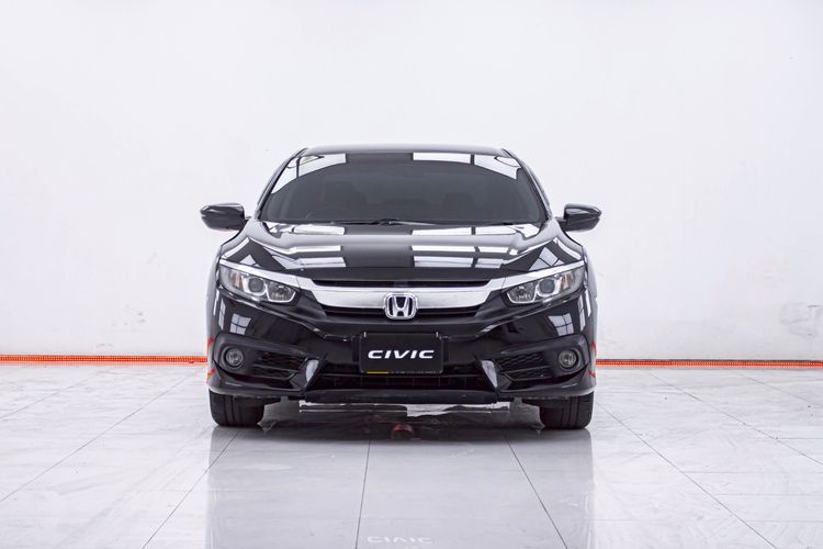 Honda Civic 2016 1.8 EL i-VTEC Sedan เบนซิน ไม่ติดแก๊ส เกียร์อัตโนมัติ ดำ รูปที่ 4