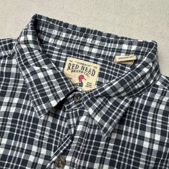 เสื้อเชิ้ต​ Red Head Size L  รูปที่ 4