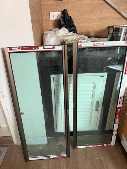 หน้าต่าง ขนาด 100×80ซม. หน้าต่างอลูมิเนียม หน้าต่างบานเลื่อน 2ช่อง รูปที่ 3