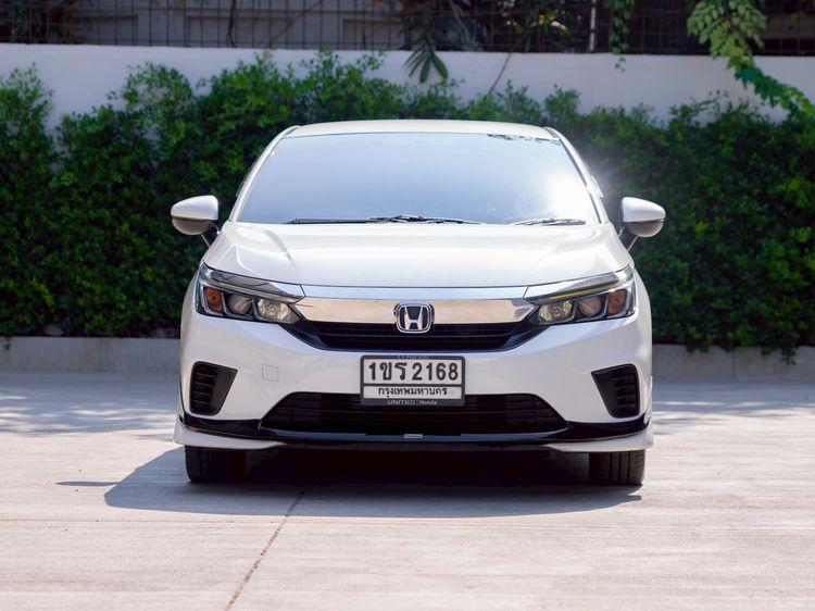 Honda City 2021 1.0 SV Sedan เบนซิน ไม่ติดแก๊ส เกียร์อัตโนมัติ ขาว รูปที่ 2