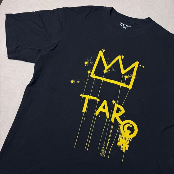 เสื้อยืด Uniqlo​ x Jean Michel Basquiat ทรง Oversize Size M รูปที่ 2