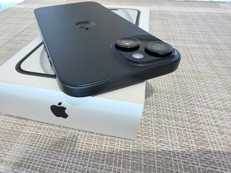 iPhone 15 สีดำ 128 ประกันศูนย์ ผ่อนได้ รับเทิร์น รูปที่ 4