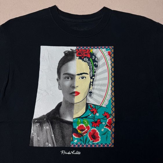 เสื้อยืด Frida Kahlo ลายสวย สภาพดี Size M รูปที่ 3