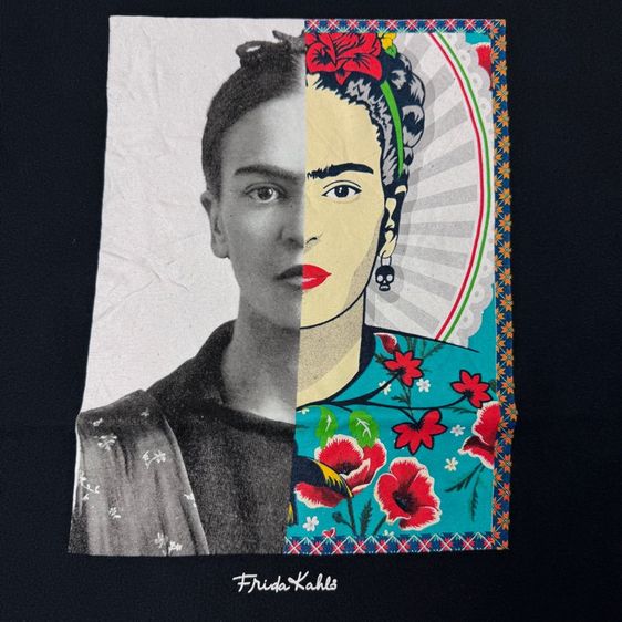 เสื้อยืด Frida Kahlo ลายสวย สภาพดี Size M รูปที่ 4