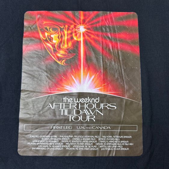 เสื้อยืด The Weekend OX Tour Size M รูปที่ 4