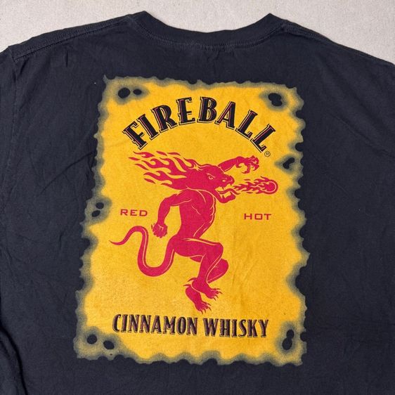 เสื้อยืด Fire Ball Size L