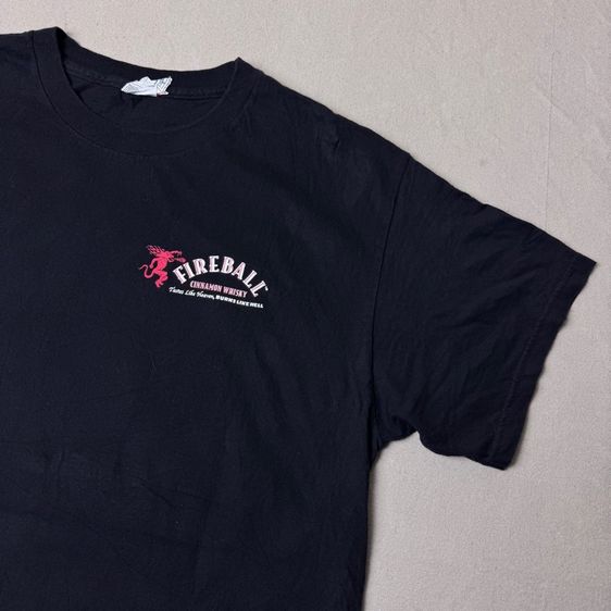 เสื้อยืด Fire Ball Size L รูปที่ 4