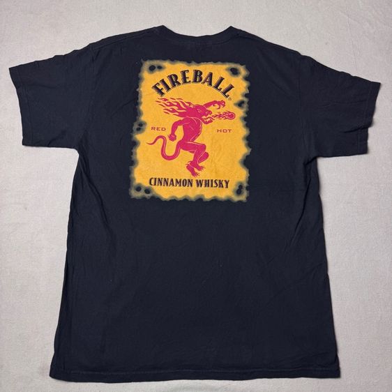 เสื้อยืด Fire Ball Size L รูปที่ 2