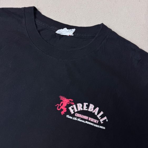 เสื้อยืด Fire Ball Size L รูปที่ 5