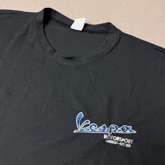 เสื้อยืดแขนยาว Vespa made in USA Size XL​  รูปที่ 3