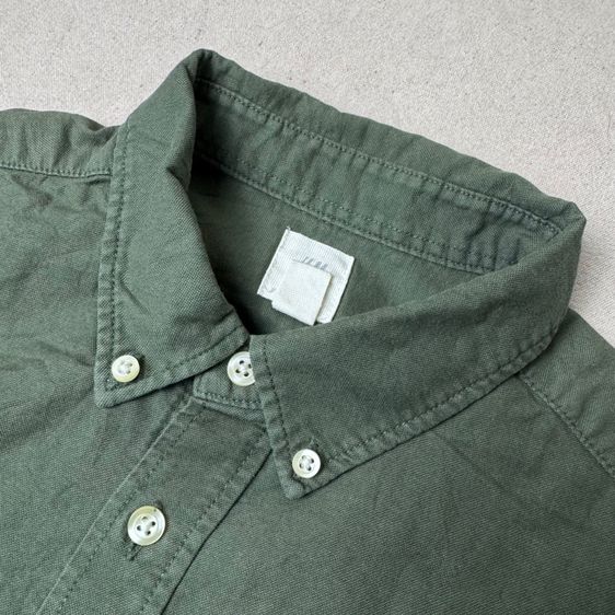 เสื้อเชิ้ต​ HM ผ้า Oxford Size M รูปที่ 3