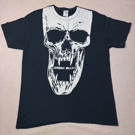 เสื้อยืด Gerebral Ballzy สภาพใหม่ลายนี้หายากแล้ว Size L