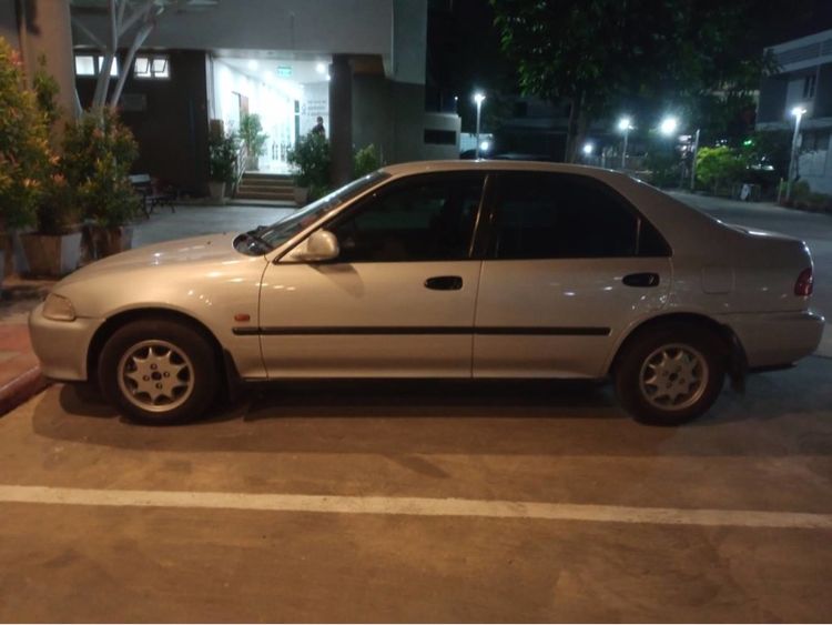 Honda Civic 1992 1.5 LX Sedan เบนซิน ไม่ติดแก๊ส เกียร์ธรรมดา บรอนซ์เงิน รูปที่ 3