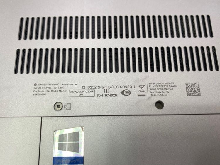 HP probook 440G5 core i7 gen8 แรม8 การ์ดจอเเยก 4,900 บาท รูปที่ 11
