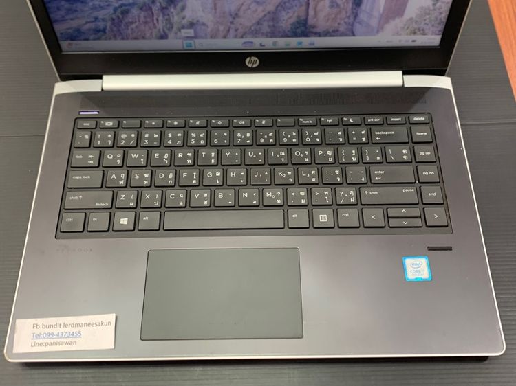 HP probook 440G5 core i7 gen8 แรม8 การ์ดจอเเยก 4,900 บาท รูปที่ 2
