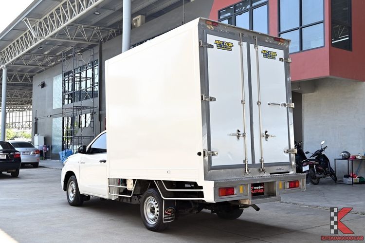 Toyota Hilux Revo 2022 2.4 Entry Pickup ดีเซล ไม่ติดแก๊ส เกียร์อัตโนมัติ ขาว รูปที่ 3